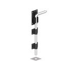 Iron Drop Bolt 18" Black-Latches & Bolts-Yester Home