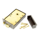 Iron Left Hand Bathroom Latch | From The Anvil - Rim Locks & Latches - From The Anvil - Yester Home