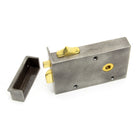 Iron Right Hand Bathroom Latch | From The Anvil-Rim Locks & Latches-Yester Home