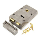 Iron Right Hand Rim Lock - Small | From The Anvil - Rim Locks & Latches - From The Anvil - Yester Home