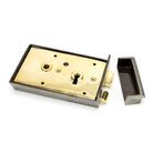 Iron Right Hand Rim Lock - Small | From The Anvil - Rim Locks & Latches - From The Anvil - Yester Home