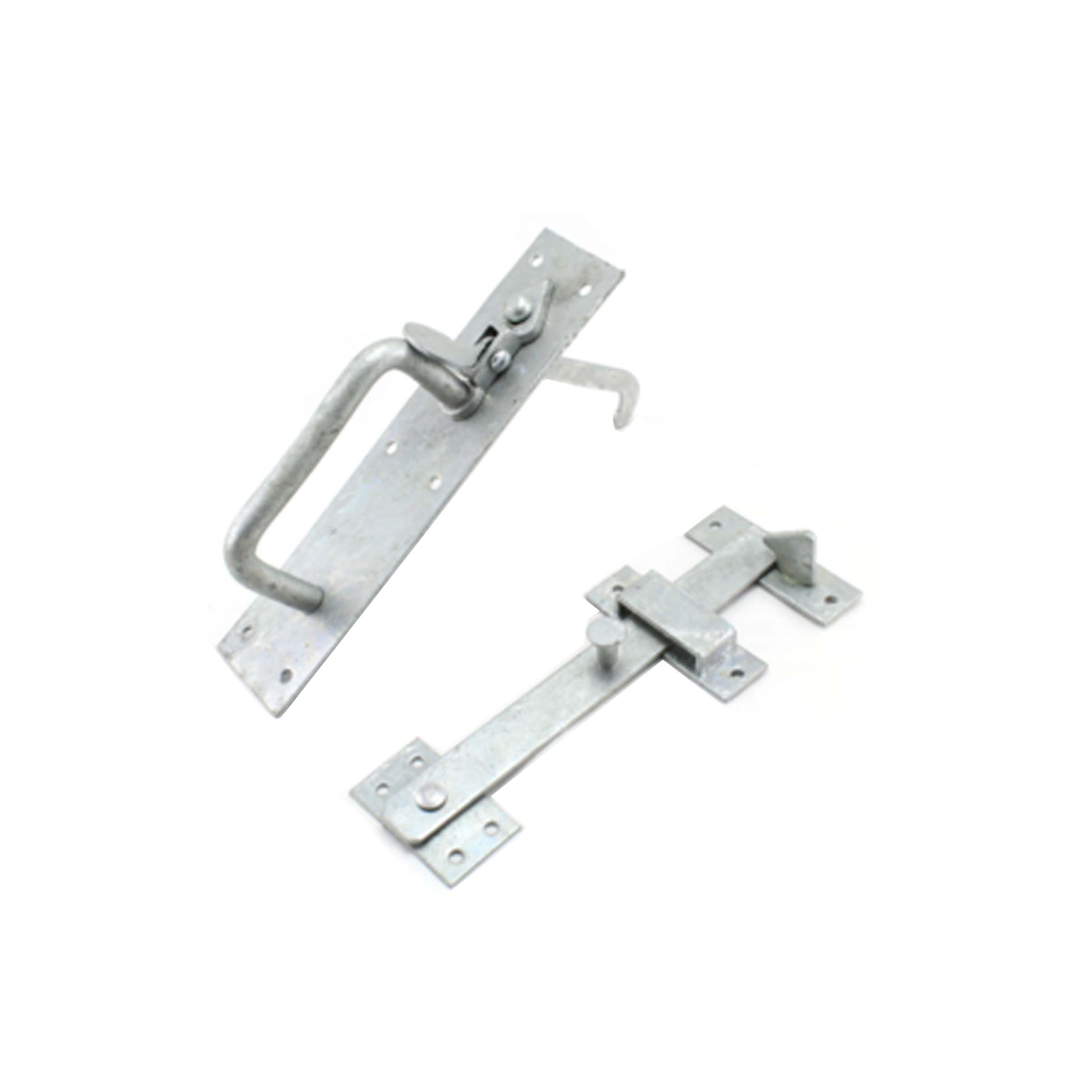 Iron Suffolk Latch Zinc-Latches & Bolts-Yester Home