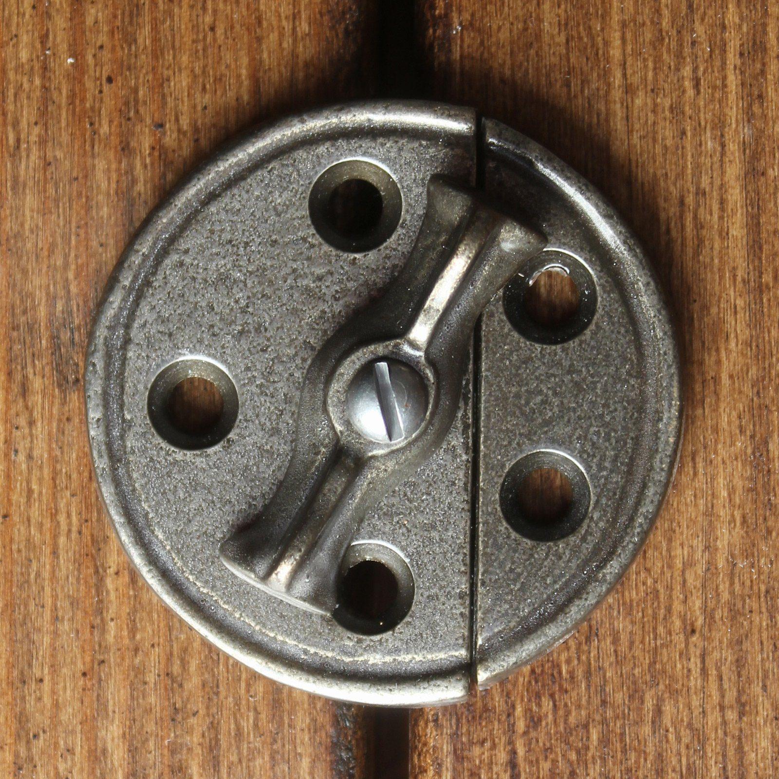 Iron Thumb Turn Cupboard Latch-Cupboard Latch-Yester Home