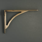 Ironbridge Aged Brushed Brass Shelf Brackets | 4.5/6/7/8/10" - Brass Shelf Brackets - Yester Home - Yester Home