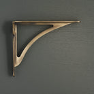 Ironbridge Aged Brushed Brass Shelf Brackets | 4.5/6/7/8/10" - Brass Shelf Brackets - Yester Home - Yester Home