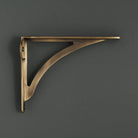 Ironbridge Aged Brushed Brass Shelf Brackets | 4.5/6/7/8/10" - Brass Shelf Brackets - Yester Home - Yester Home