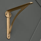 Ironbridge Brushed Satin Brass Shelf Brackets | 4.5/6/7/8/10" - Brass Shelf Brackets - Yester Home - Yester Home