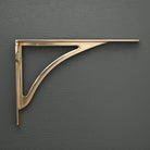 Ironbridge Polished Brass Shelf Brackets | 4.5/6/7/8/10" - Brass Shelf Brackets - Yester Home - Yester Home