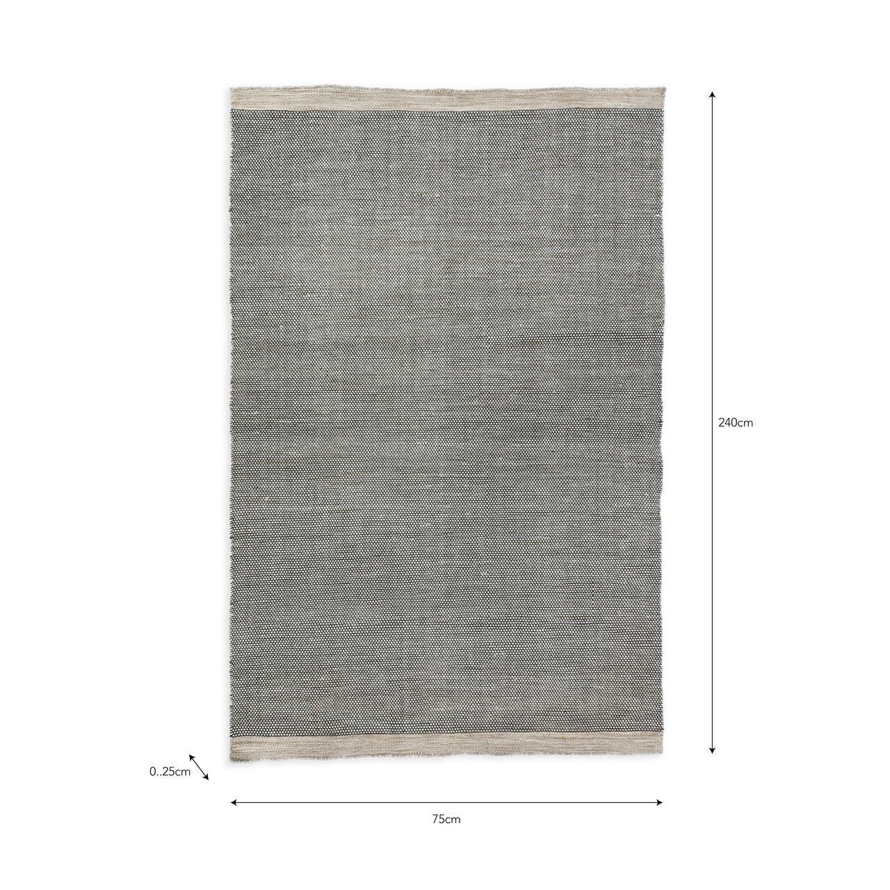 Islay Runner, 240x75cm - Recycled Plastic-Rugs & Runners-Yester Home