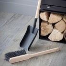 Jutland Fireside Firepit Dustpan and Brush-Fireplace & Wood Stove Accessories-Yester Home