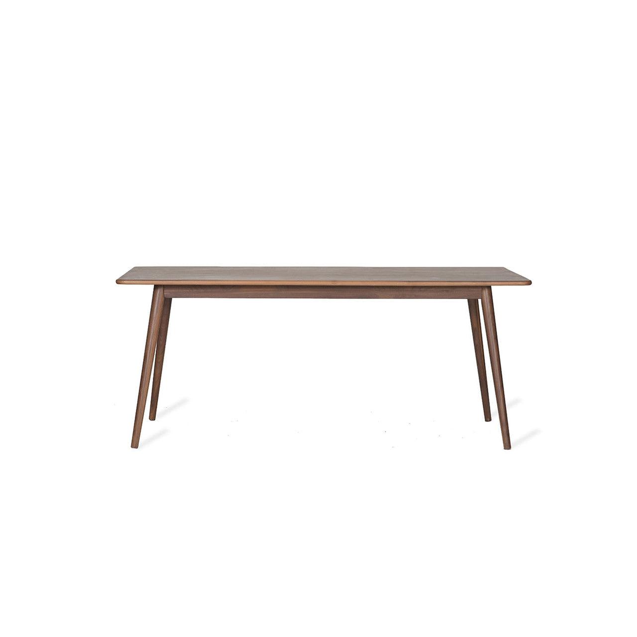 Kersoe Dining Table - Walnut-Dining Tables & Sets-Yester Home