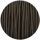 Khaki Round Fabric Braided Cable-Fabric Cable-Yester Home