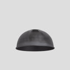 Knurled Dome Pendant Light - 8 Inch - Pewter-Ceiling Lights-Yester Home
