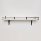 Round Bar Gallery Shelf Rail | Aged Brass - Gallery Rails - Yester Home - Yester Home