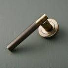 Knurled Solid Brass Lever Door Handle - Lever Door Handles - Yester Home - Yester Home