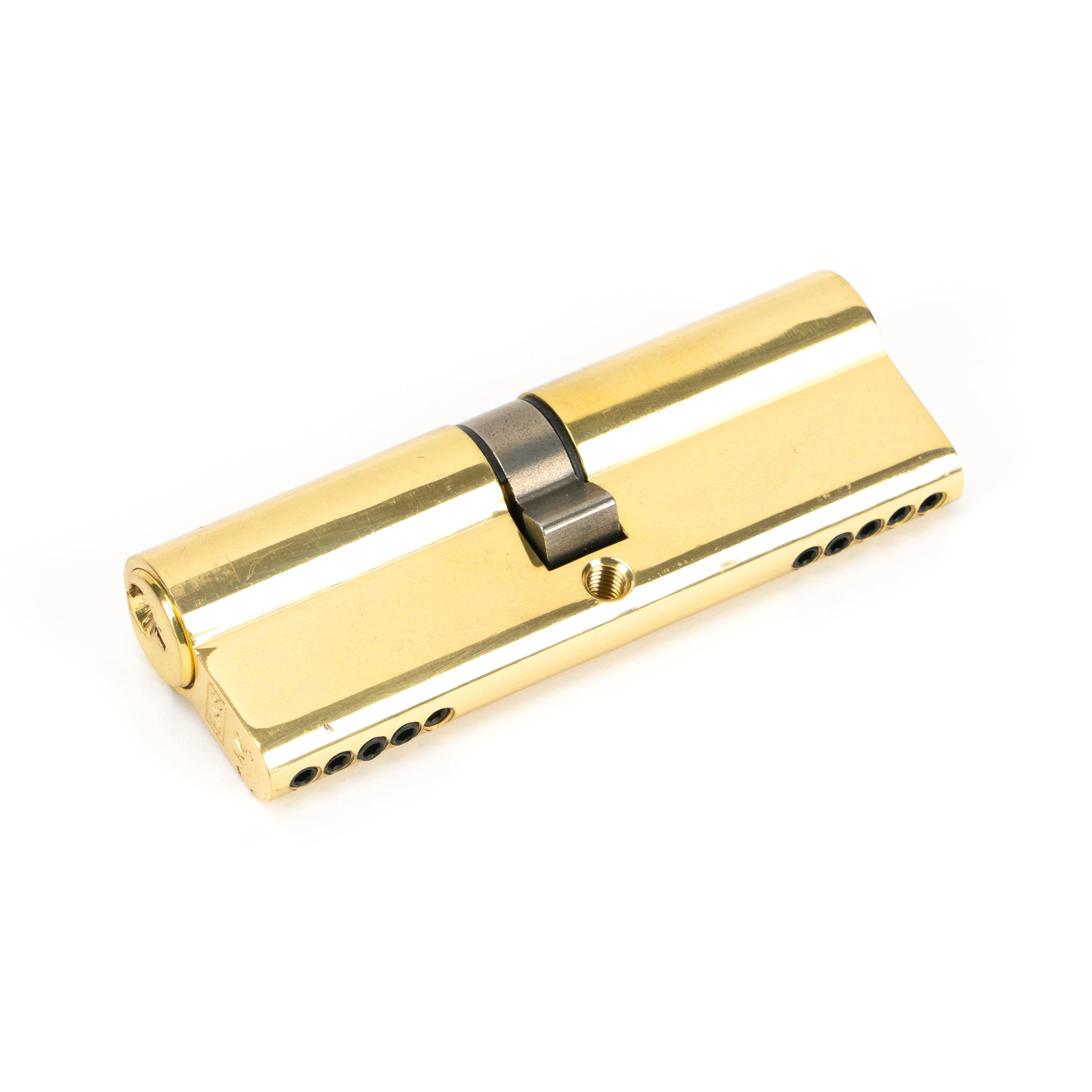 Lacquered Brass 45/45 5pin Euro Cylinder | From The Anvil-Euro Cylinders-Yester Home