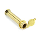 Lacquered Brass Door Viewer 180° (55-75mm Door) | From The Anvil-Security-Yester Home