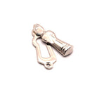 Lady Escutcheon Polished Nickel-Escutcheons-Yester Home