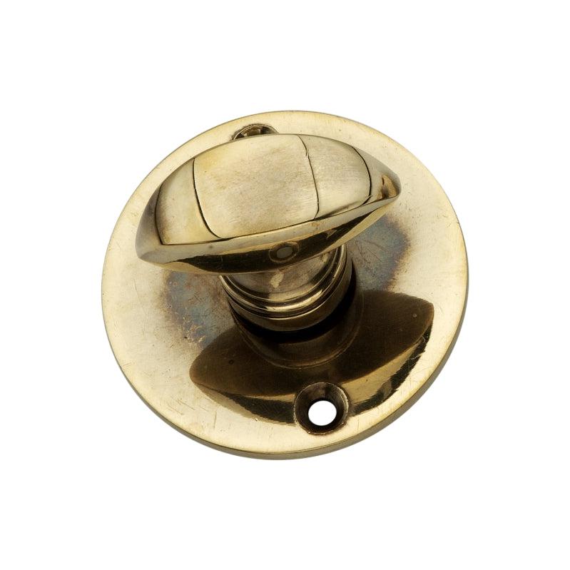 Lady Turn & Release Aged Brass-Thumbturns-Yester Home