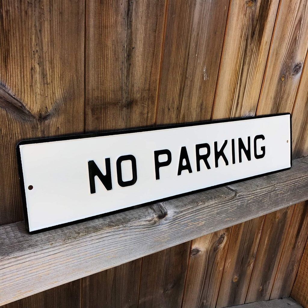 Large No Parking Sign