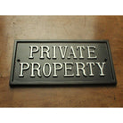 Large Private Property Sign-Informative Signs-Yester Home