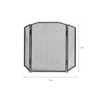 Latton Folding Firescreen | Antique Pewter - Fire Screens - Garden Trading - Yester Home