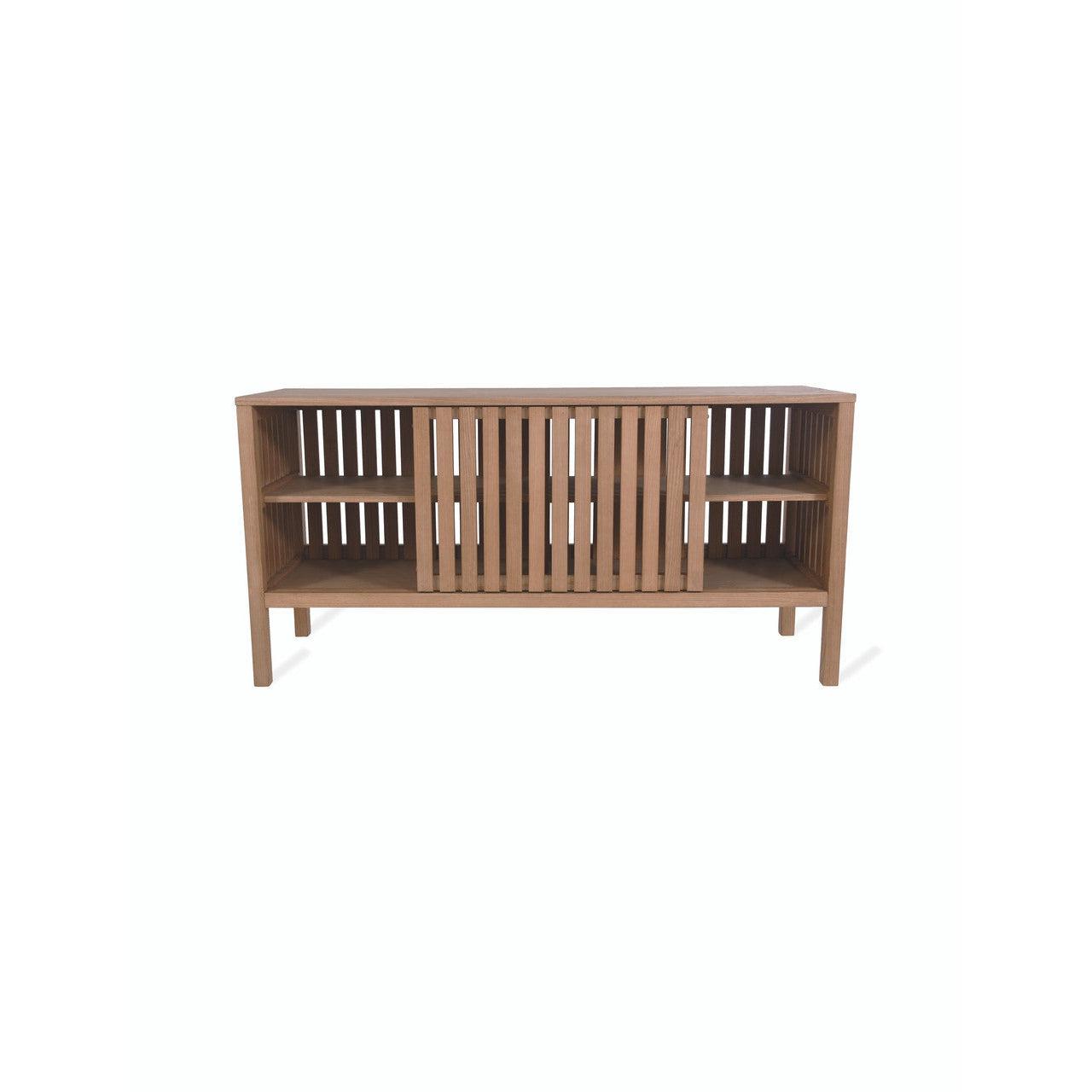 Linear Low Storage Unit - Ash-Consoles & Sideboards-Yester Home