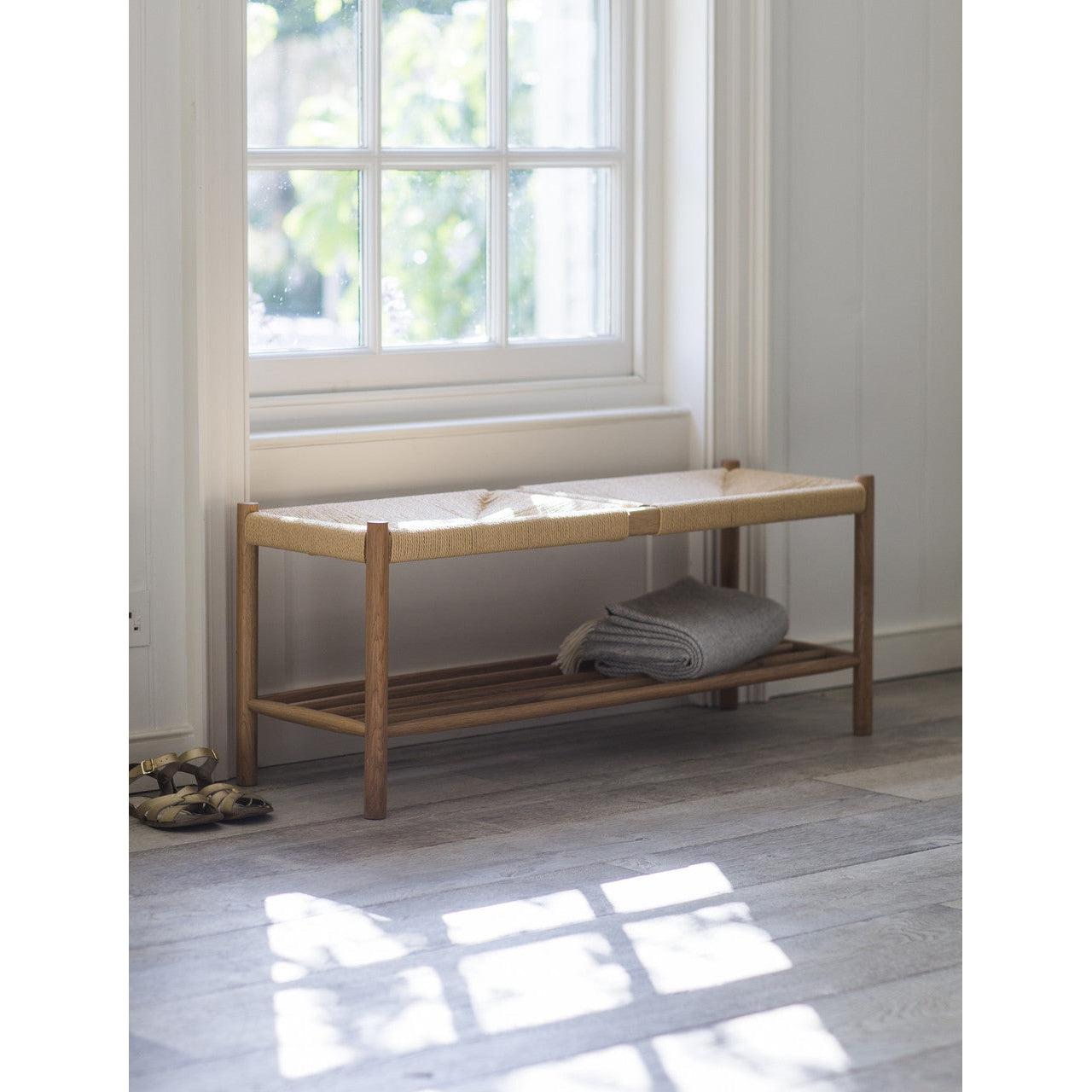 Longworth Hallway Bench - Oak-Indoor Furniture-Yester Home