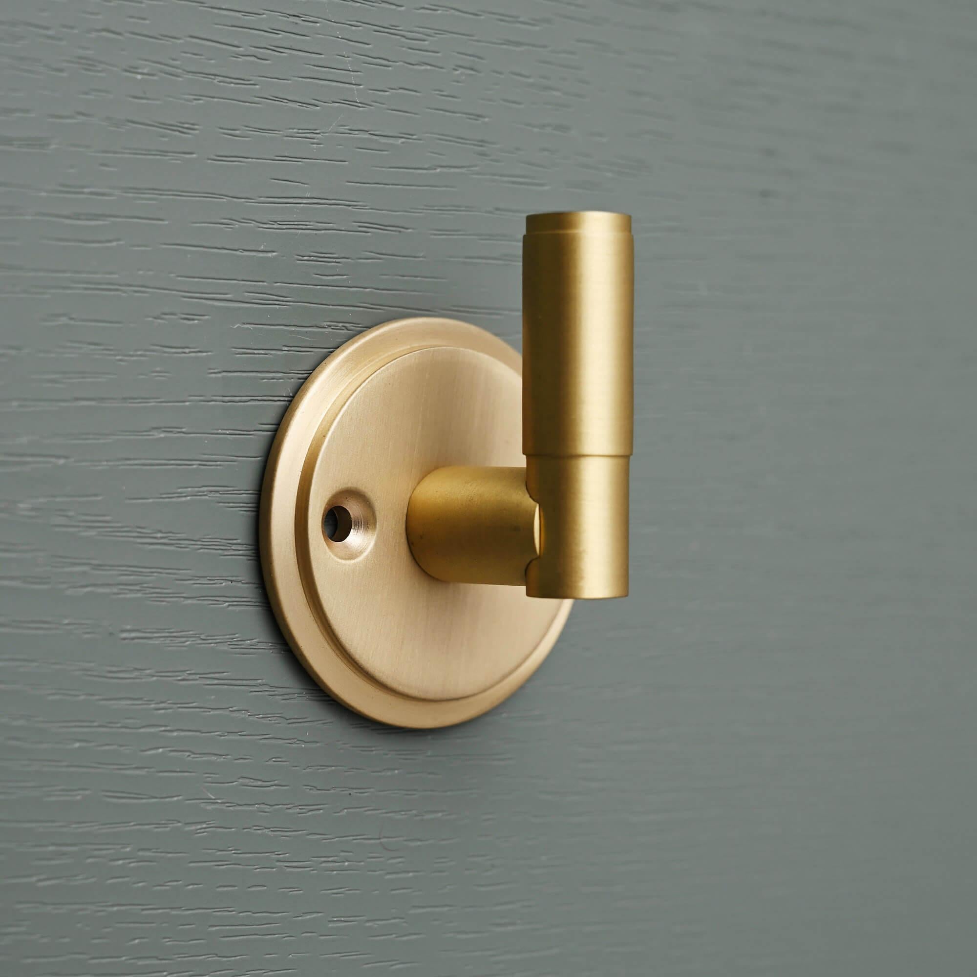 Luxe Brass Classic Bathroom Thumbturn Lock - Thumbturns - Yester Home - Yester Home