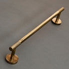 Luxe Knurled Brass Bar Towel Rail - Towel Rails - Yester Home - Yester Home