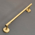 Luxe Knurled Brass Bar Towel Rail - Towel Rails - Yester Home - Yester Home