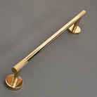 Luxe Knurled Brass Bar Towel Rail - Towel Rails - Yester Home - Yester Home