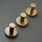 Luxe Knurled Brass Hook - Coat Hooks - Yester Home - Yester Home