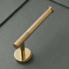 Luxe Knurled Brass Toilet Roll Holder - Toilet Roll Holders - Yester Home - Yester Home