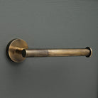 Luxe Knurled Brass Toilet Roll Holder - Toilet Roll Holders - Yester Home - Yester Home