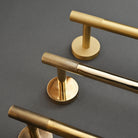 Luxe Knurled Brass Toilet Roll Holder - Toilet Roll Holders - Yester Home - Yester Home
