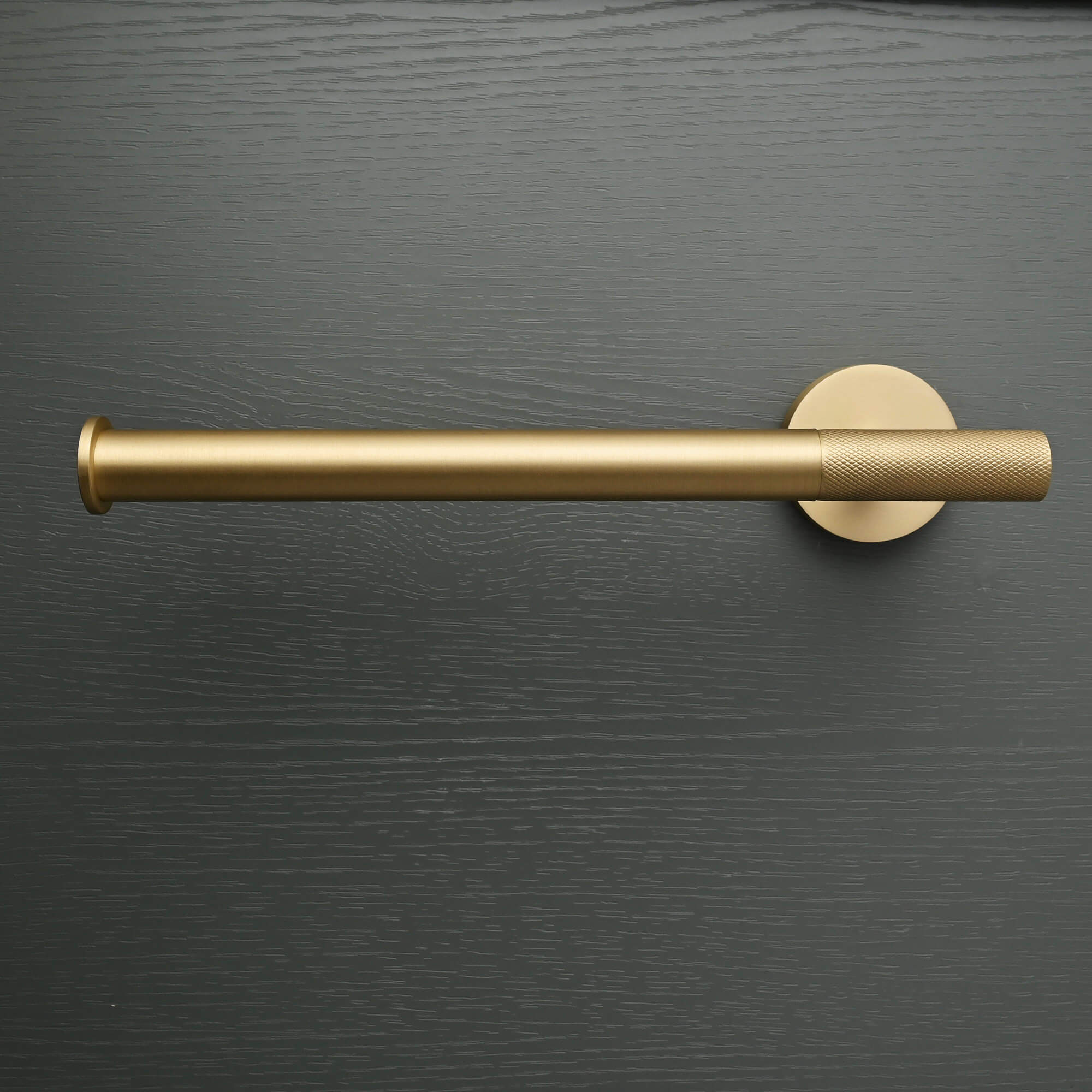 Luxe Knurled Brass Towel Rail - Towel Rails - Yester Home - Yester Home