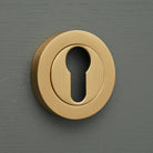 Luxe Knurled Round Solid Brass Door Knobs - Door Knobs - Yester Home - Yester Home