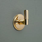 Luxe Brass Knurled Bathroom Thumbturn Lock - Thumbturns - Yester Home - Yester Home
