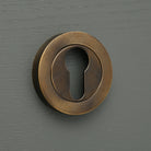 Luxe Knurled Round Solid Brass Door Knobs - Door Knobs - Yester Home - Yester Home