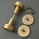 Luxe Round Solid Brass Door Knobs - Door Knobs - Yester Home - Yester Home