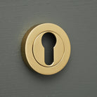 Luxe Round Solid Brass Door Knobs - Door Knobs - Yester Home - Yester Home