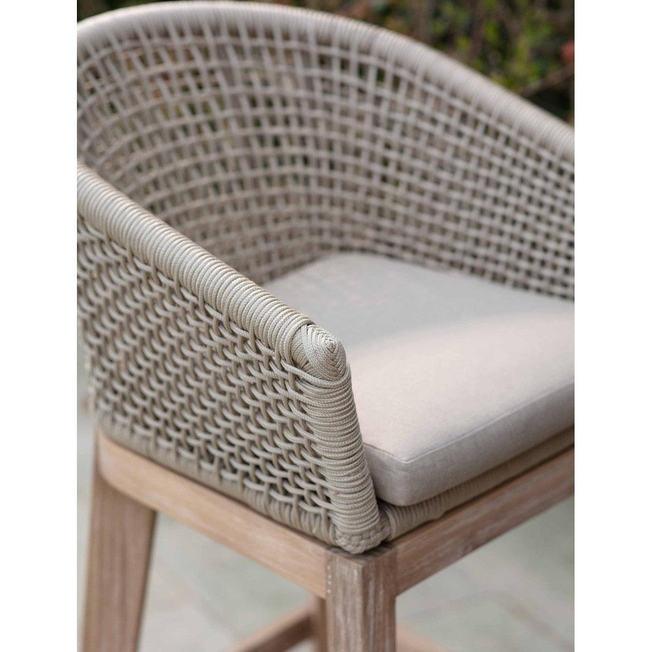 Lynton Bar Stool | Set of 2 | Grey - Outdoor Dining Tables & Sets - Garden Trading - Yester Home