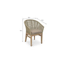 Lynton Dining Chairs with Arms | Set of 2 | Grey - Outdoor Chairs & Loungers - Garden Trading - Yester Home