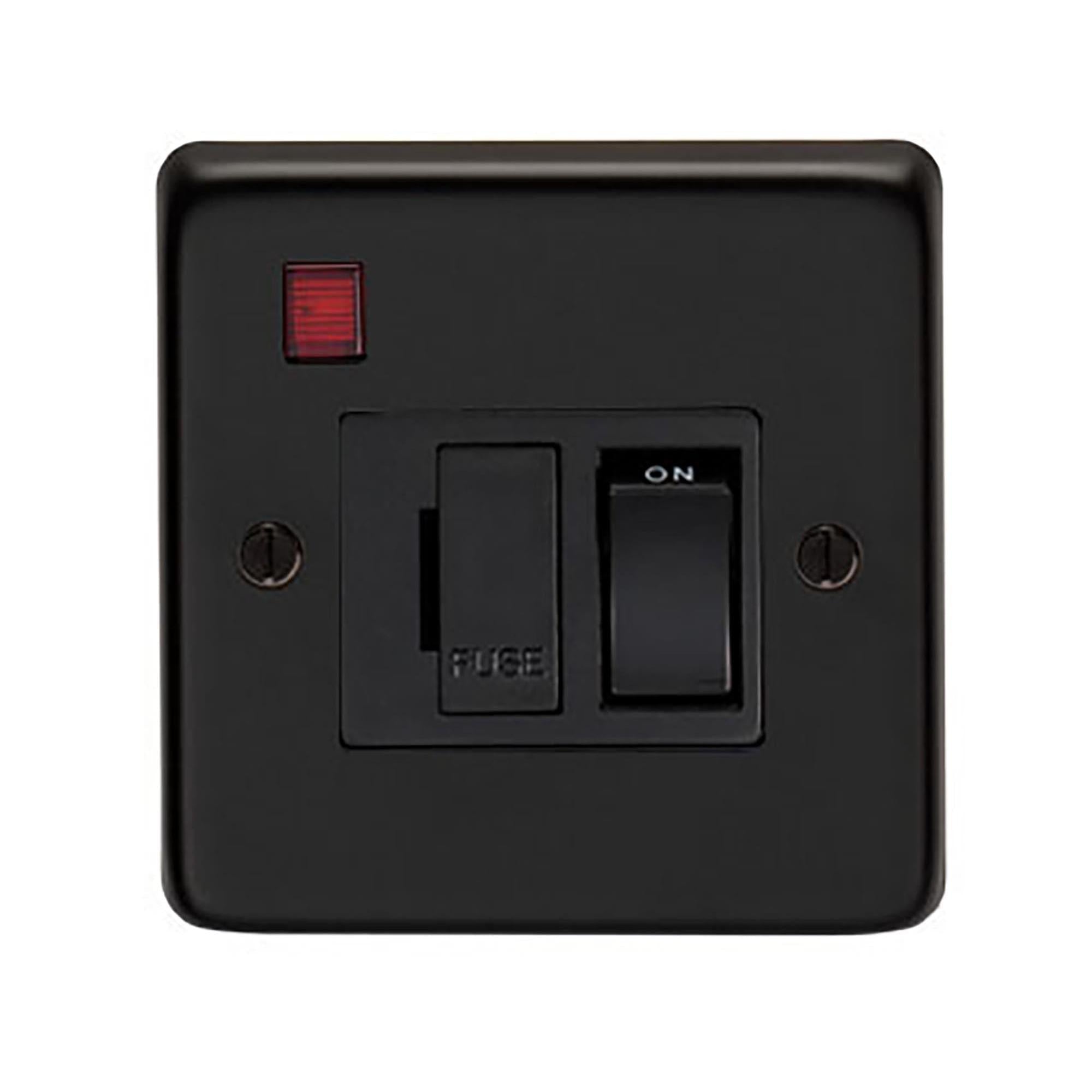 MB 13 Amp Fused Switch + Neon | From The Anvil - Electrical Switches & Sockets - From The Anvil - Yester Home