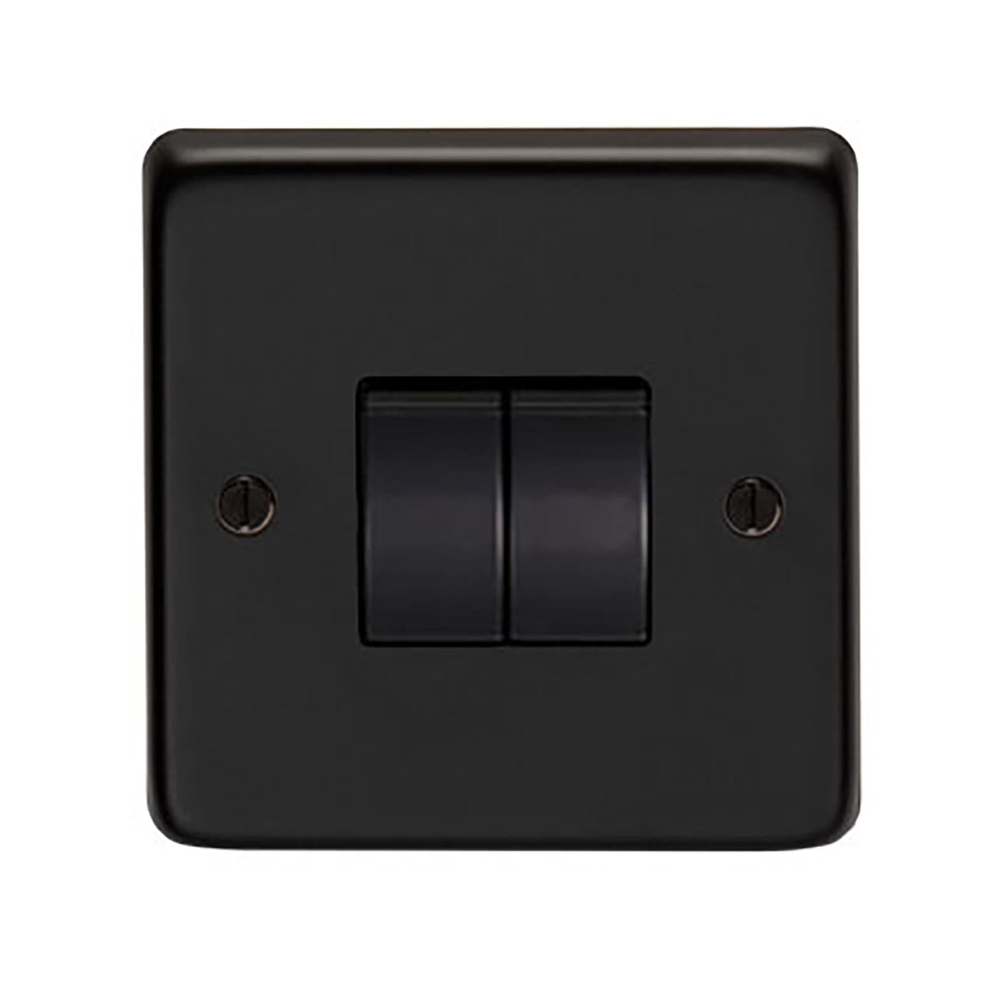 MB Double 10 Amp Switch | From The Anvil - Electrical Switches & Sockets - From The Anvil - Yester Home