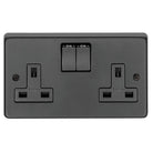 MB Double 13 Amp Switched Socket | From The Anvil - Electrical Switches & Sockets - From The Anvil - Yester Home