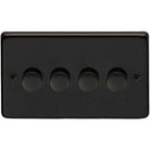 MB Quad LED Dimmer Switch | From The Anvil-Electrical Switches & Sockets-Yester Home