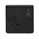 MB Single 13 Amp Switched Socket | From The Anvil - Electrical Switches & Sockets - From The Anvil - Yester Home
