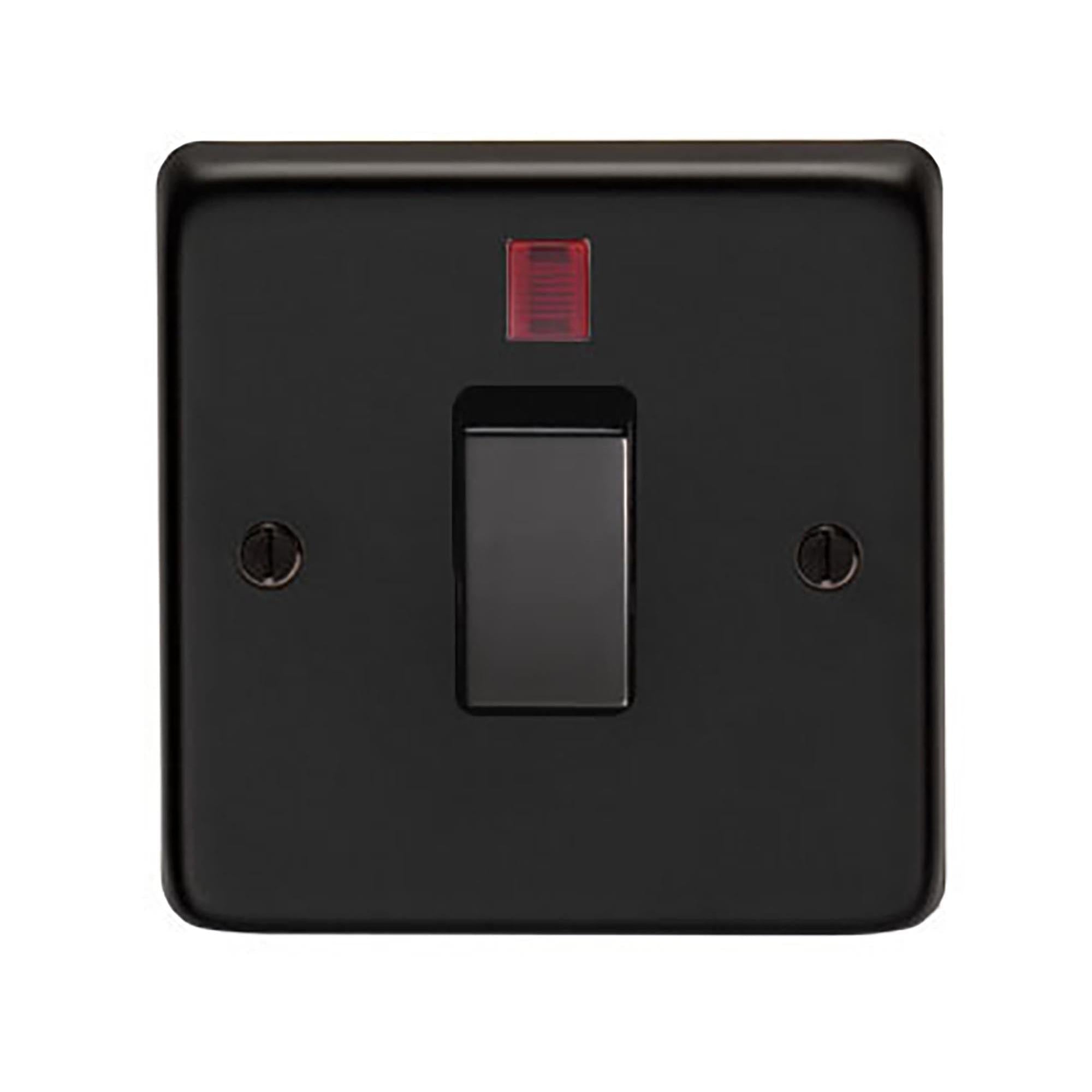 MB Single Switch + Neon | From The Anvil - Electrical Switches & Sockets - From The Anvil - Yester Home